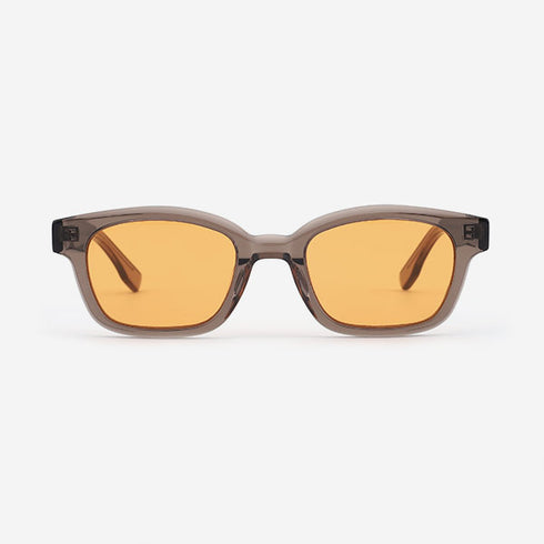 Rectangle Retro  Acetate Unisex Sunglasses 22A8004